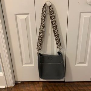 NWOT Ahdorned Neoprene Bag with strap